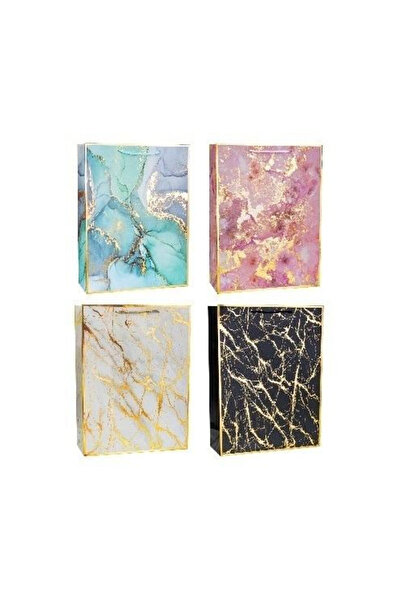 OEM Geanta cadou Rozette Marmura A3 multicolor 31x42x12 cm