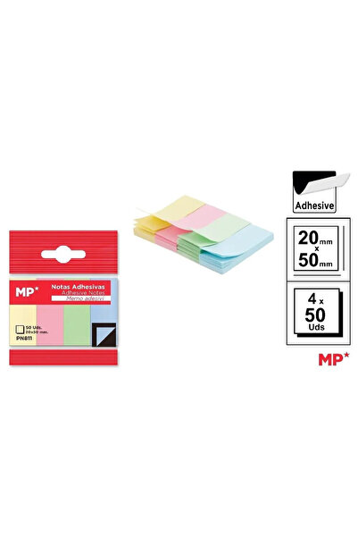 OEM Notite adezive MP 20x50 mm 4 culori x50 bucăți. bătătură
