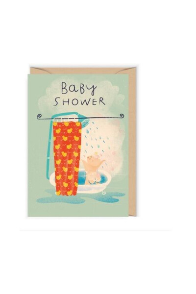 Cudowianki Felicitare Baby shower multicolor 12x17cm