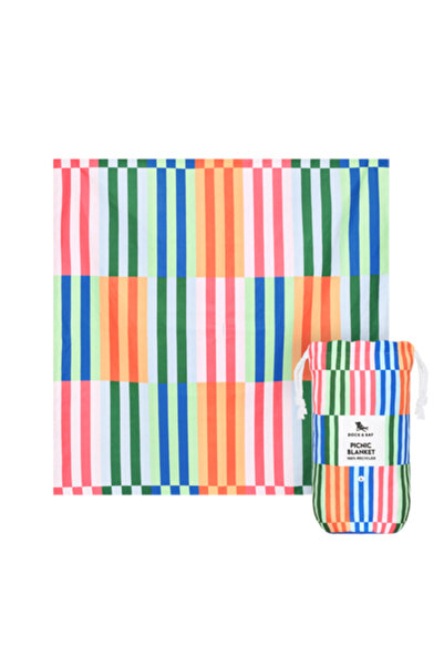 Dock & Bay Quick Dry Picnic Blanket - Sugar Sorbet - Large