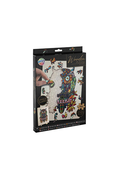 GRAFİX Puzzle bufniță din lemn 400082