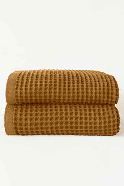 vivamaison Πετσέτα μπάνιου Waffle Peshtemal 90x180 εκ. Μονή ή 2 τεμαχίων 100%...
