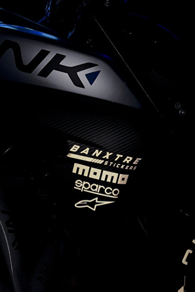 Banxtre CFMOTO NK250 için Yan Kapaklara Uyumlu Sponsor Sticker Seti (1 Adet)