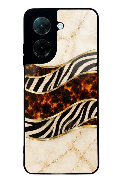 Spoyi حافظة هاتف Xiaomi Redmi A5 بتصميم Ivory Safari لامعة