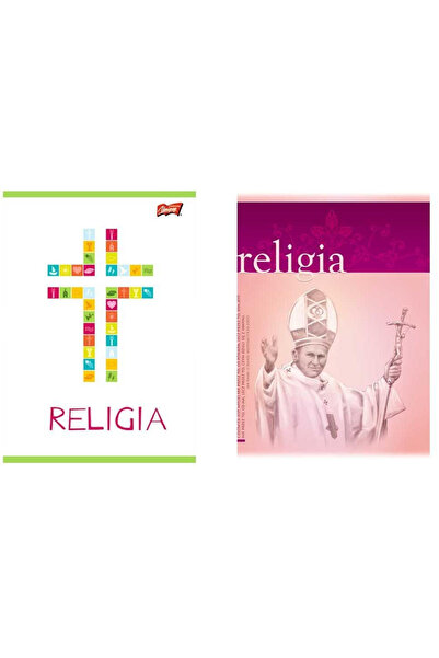Unipap Caiet A5 60 file, cu patratele nuantate, Religia, Multicolor, 10 bucati