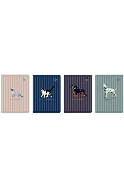 Interdruk Caiet scolar/notes Puppy Sign, A5, 60 file, in carouri, Multicolor,...