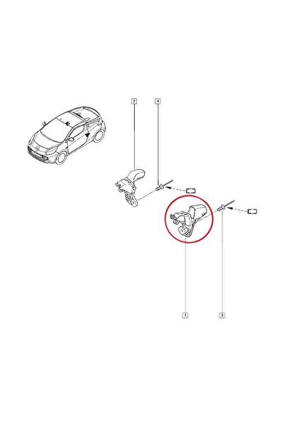 RapidAuto Nit metalic fixare panou, gura umplere rezervor, Renault Master 3, ...