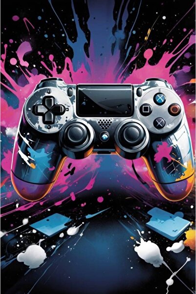 mural home لوحة جدارية - قيمرز Gamers - 100cm * 66cm