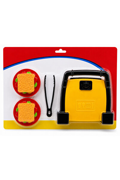 Prlk toys Toy Toaster Set – Toaster Play Set |   6 Piece Kitchen Toy Set Green