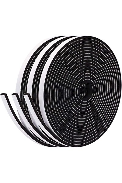 Generic 3 Pack Weather Stripping Foam Tape 18mm x 10m, Self Adhesive Door & W...