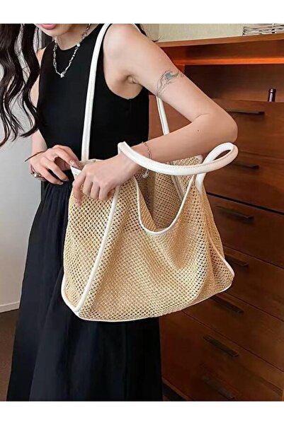 HONEY BAG Rosse Puppy Italian Wicker Women's Hand, Arm and Shoulder Bag