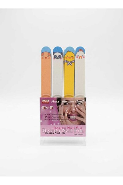 Loox Lux Stand Korean Nail File 30 Pieces Cb-500/4