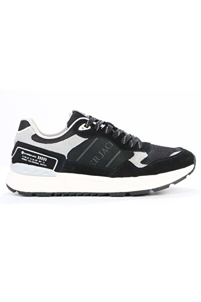 Hammer Jack 101-24220-m Hawks Orthopedic Sole Leather Men's Sports Shoes Black