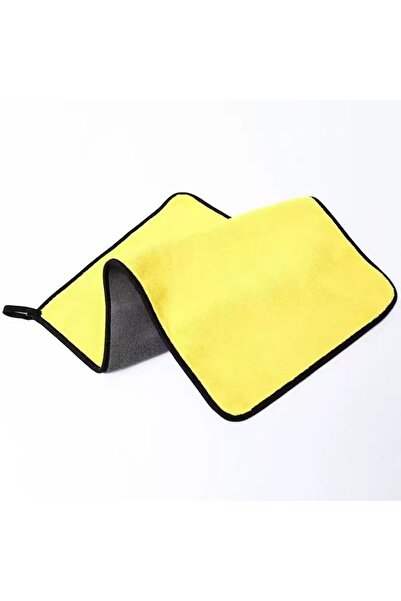 Genel Markalar Araç Kurulama Havlusu-Çiziksiz Temizlik-60x30cm-600gsm Yüksek Su Emici Özellikli Mikrofiber