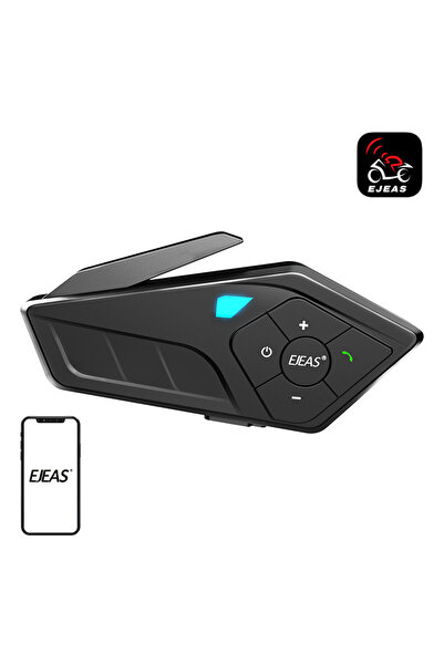EJEAS Căști Bluetooth pentru cască E1Pro pentru motociclete și biciclete cu p...