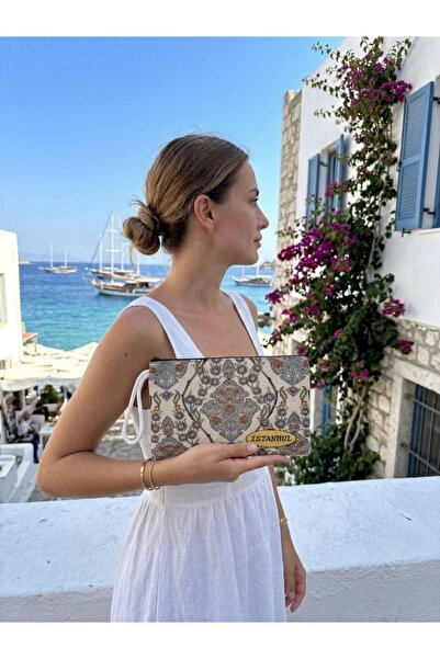 Gamy Crafts Τσάντα από υφαντό καμβά - Υφασμάτινη τσάντα Bohemian - Τσάντα μακ...