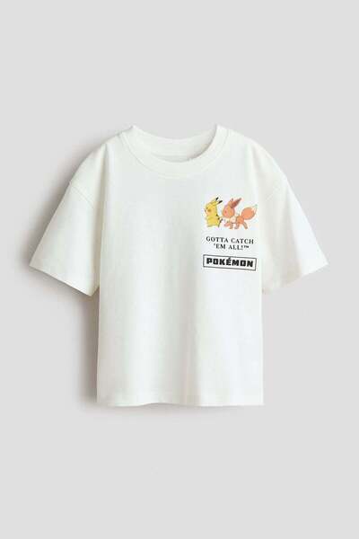 H&M Printed oversized T-shirt