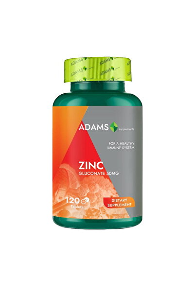 Adams Supplements Zinc 50mg 120tb