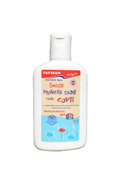 Favisan Emulsie de Plaja pentru Copii FPS 50 Favisol Baby Favisan, 150ml