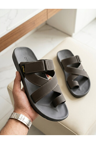 Sport Men's Toe-Loop Comfort Slippers | Adjustable Casual Slides | Lightweigh...