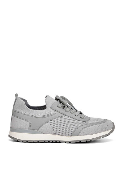 Tergan Gri Tekstil Erkek Sneaker - E26I1AY57640-Q2Z