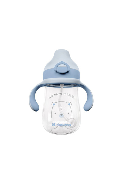 Kikka Boo Bear with me Tritan canister with straw - 300 ml