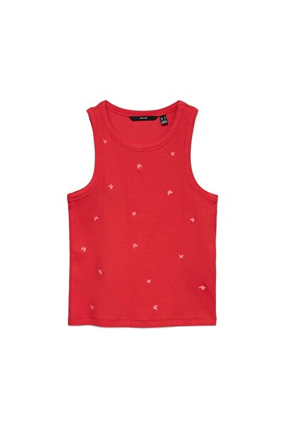 Vero Moda Γυναικεία Μπλούζα 10341964 Κόκκινη
