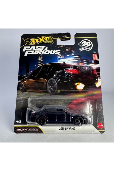 HOT WHEELS Premium Fast & Furious 2010 BMW M5 Model Araba