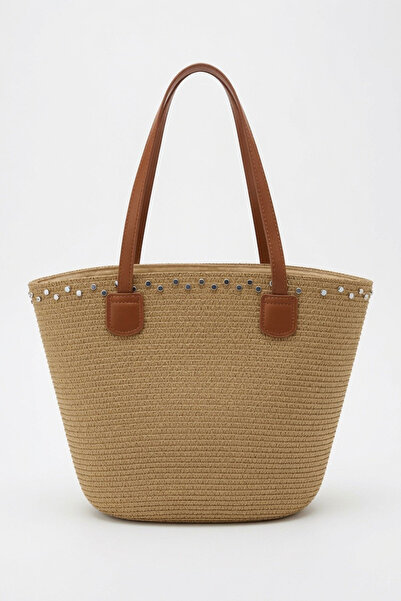 Mollycrush Summer Beach Bag Women's Camel Shoulder Strap Stylish Model |   St...