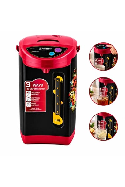 Hoffmans Electronics Termopot electric, dozator de apă caldă/fierbător 6.8L H...