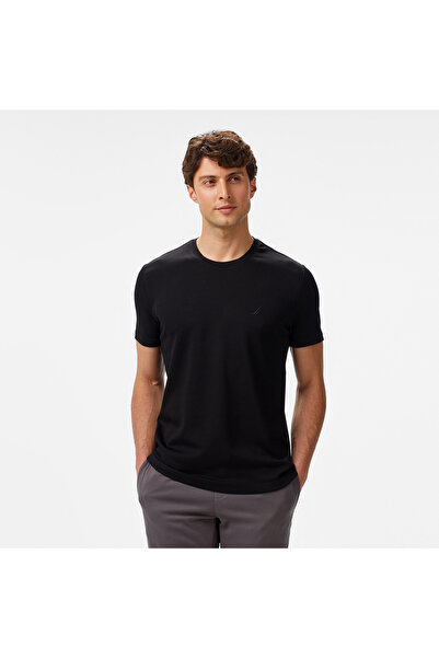 Nautica Erkek Siyah Classic Fit T-Shirt