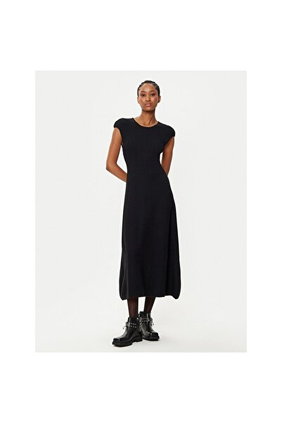 Armani Exchange Rochie tricotată de damă XW000119 AF10352 Negru