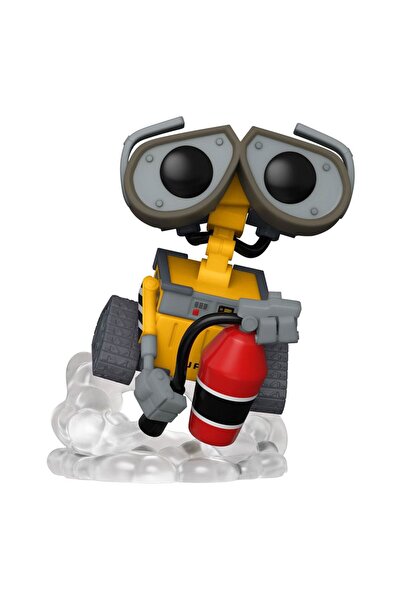 Funko Γουόλ-Ε ΠΟΠ! Φιγούρα Βινυλίου Wall-E με Πυροσβεστήρα, 9 εκ. (Από ταινίες)