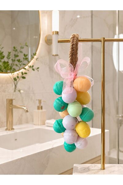 Parpali Atölye Colorful Decorative Scented Grape Bunch Soap