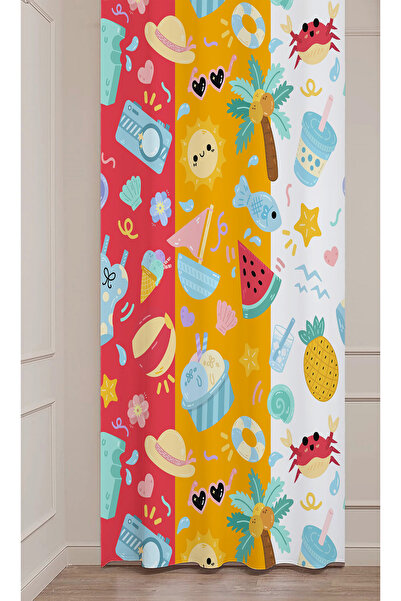 GREENDECOR Summer Beach Flamingo Palm Lemon Watermelon Sun Fruit Hello Summer...