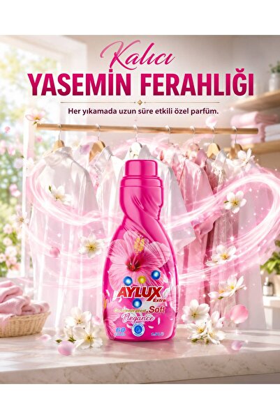 aylux Konsantre Çamaşır Yumuşatıcısı 1,5 L 60 Yıkama Yoğun Kıvamlı
