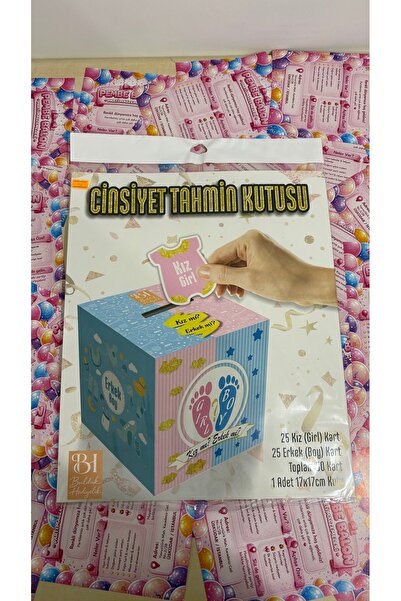CİNSİYET TAHMİN KUTUSU 17X17CM
