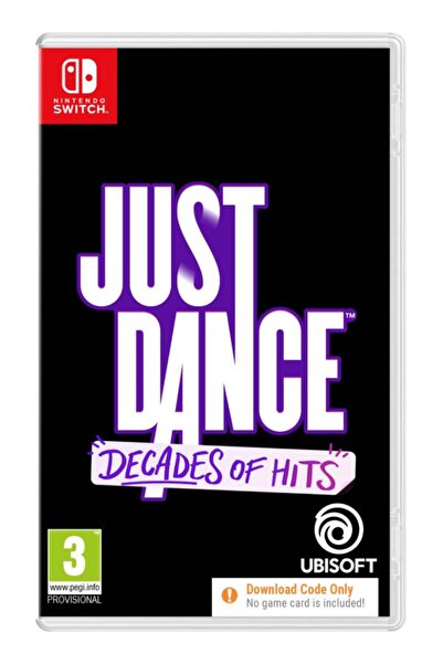Ubisoft Just Dance Decades of Hits (Code in a Box) - Nintendo Switch