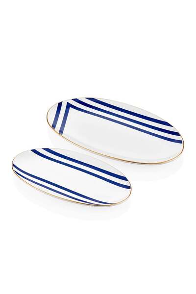 The Mia Ligne Oval Servis 2li Set - 26cm & 29cm