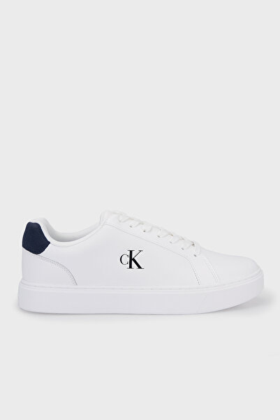 Calvin Klein % 100 Deri Logolu Sneaker Ayakkabı YM0YM0143502Y Erkek AYAKKABI ...