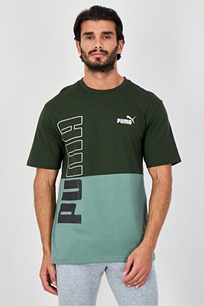 Puma Men Relaxed Fit Short Sleeve Outdoor T-Shirt, Multicolor