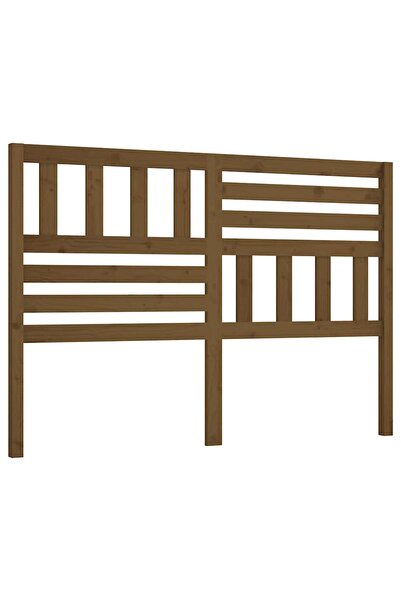 vidaxl Tăblie de pat, maro miere, 166x4x100 cm, lemn masiv de pin