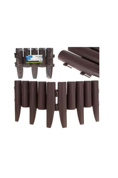 GEKO Set gard decorativ de grădină, 2,5 m, G 72120