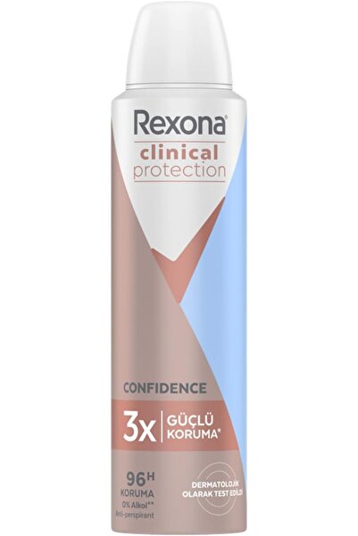 syncticaret Rexona Clinical Protection Kadın Sprey Deodorant Confidence 150 ml