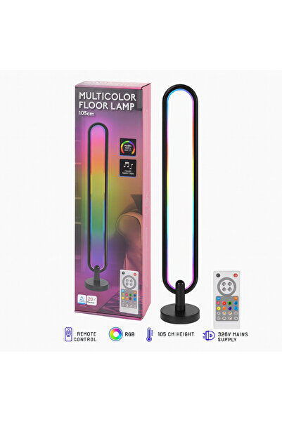 s-Eye Lampa de Podea LED Multicolora 105cm - RGB, Reactie la Muzica, Telecoma...