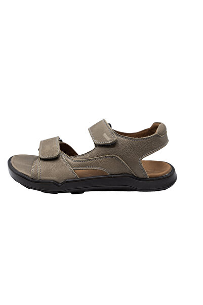 Adrada Men's Leather Sandals - ADR 68506 DEEP SEA GRAPHITE