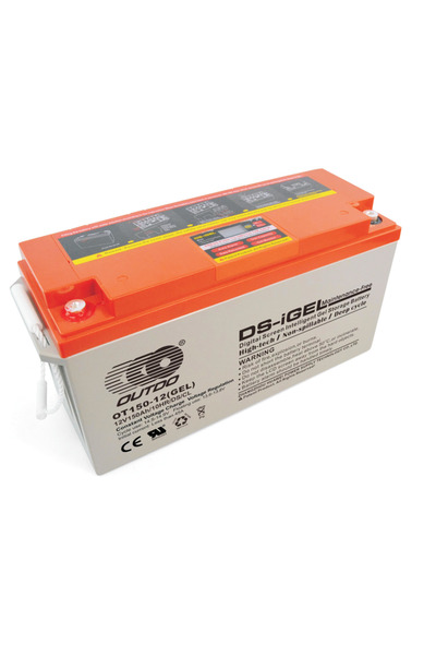 OUTDO BATTERY Outdo Ot150-12 A-Plus Ekranlı Ds-Igel Energy Storage Deep Cycle...