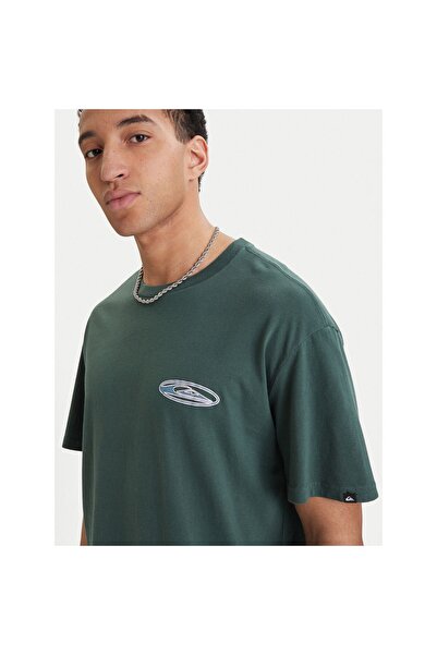 Quiksilver Ανδρικό T-shirt EQYZT08295-GRT0 Πράσινο
