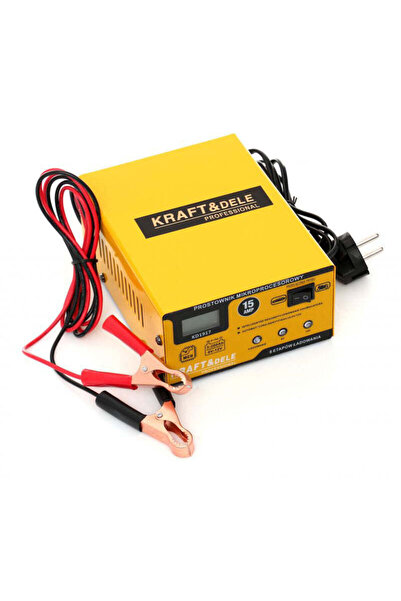 Kraft&dele Redresor cu microprocesor, 15 AMP 6/12 V, KD 1917