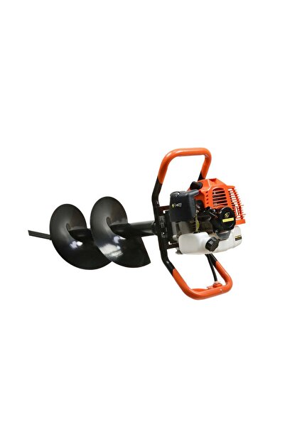 GEKO Burghiu de pământ cu 3 burghie + adaptor de 50 cm, G 84020